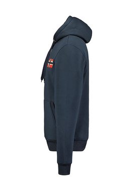 Geo Norway Hoodie Geographical Norway Herren Sweater FONDANT WW6102H/GN Dunkelblau Navy