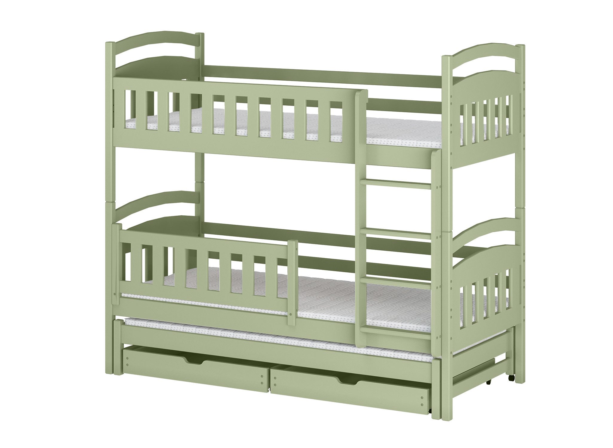 Kids Collective Etagenbett Hochbett Stockbett Kinderbett 90x200 cm mit Ausz günstig online kaufen