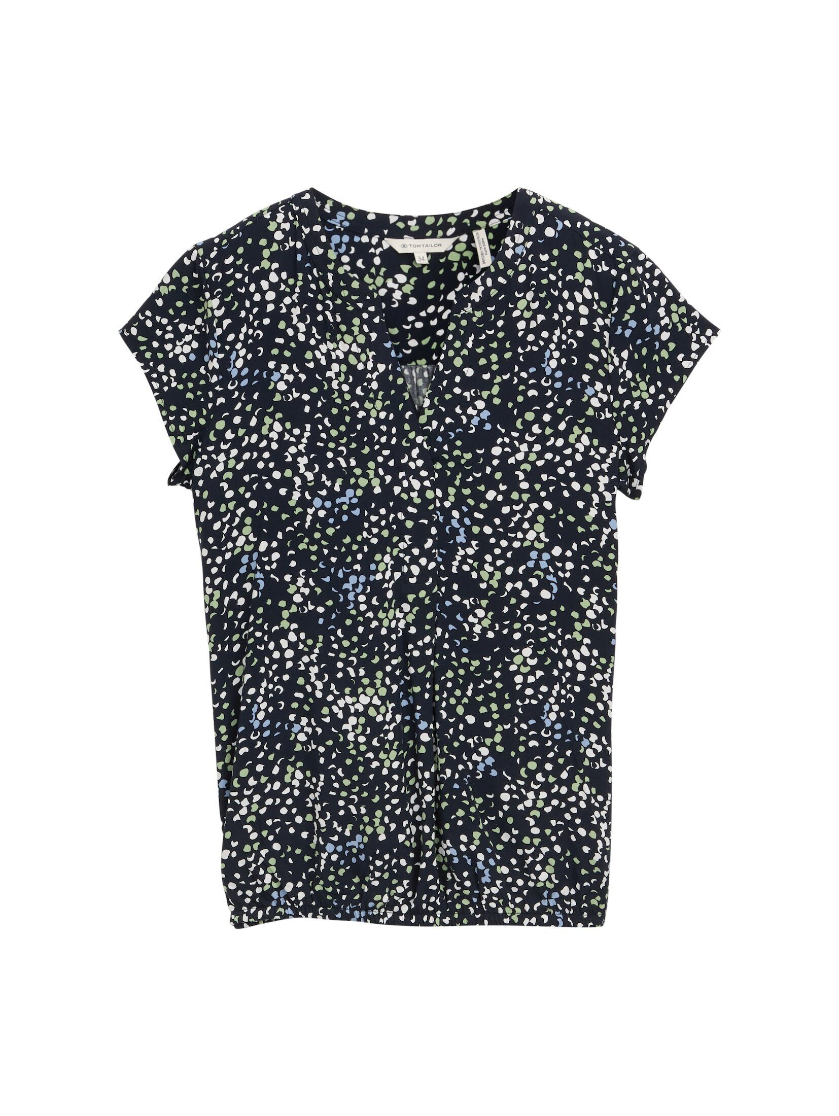 TOM TAILOR Blusentop Blusen & Shirts Bluse mit Muster günstig online kaufen