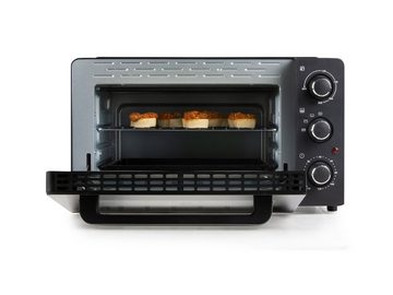 Domo Minibackofen, Kleiner Tisch-Backofen für Toast Pizza Mini-Ofen 28L Ober & Unterhitze
