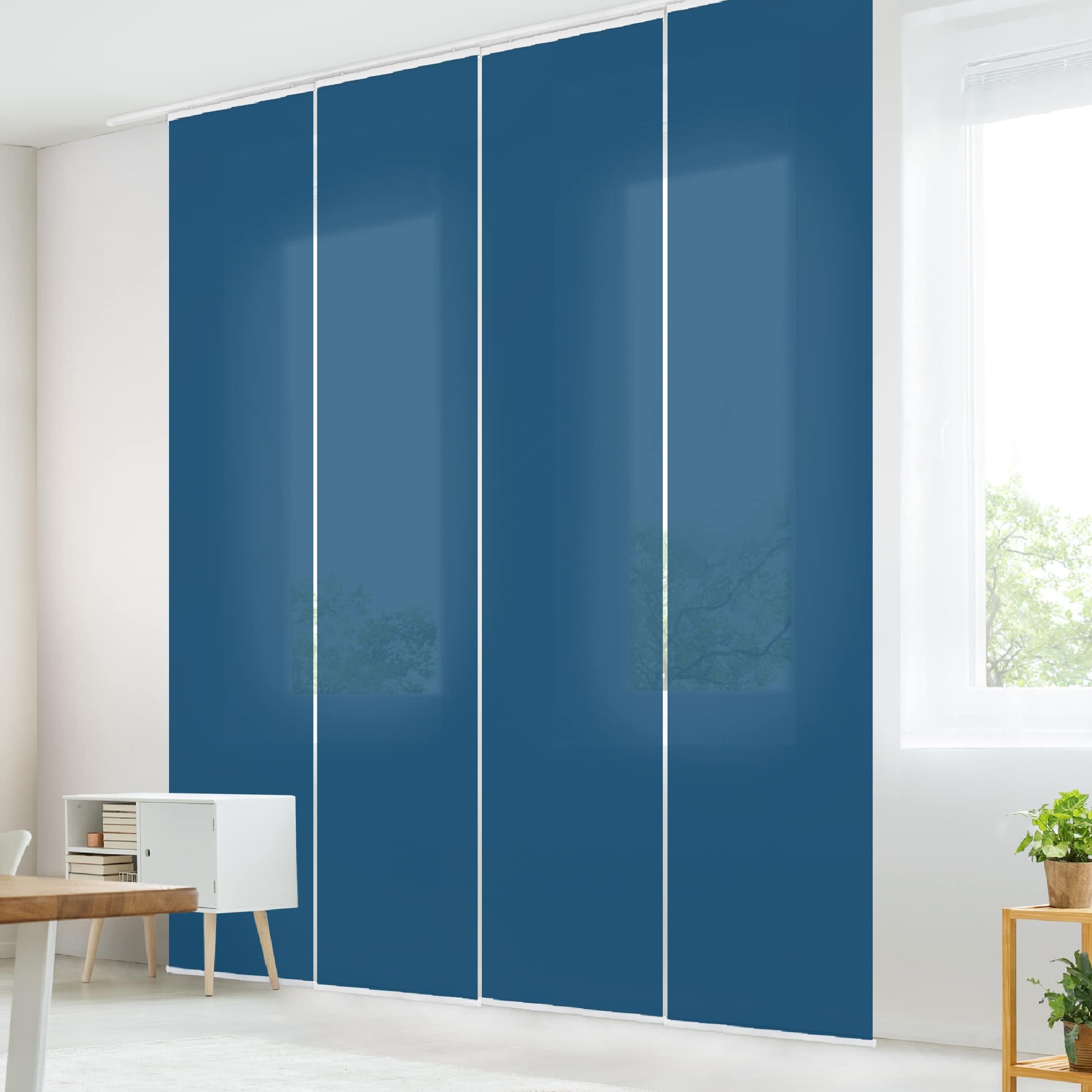 Bilderdepot24 Schiebegardine modern Flächenvorhang blickdicht Preussisch günstig online kaufen