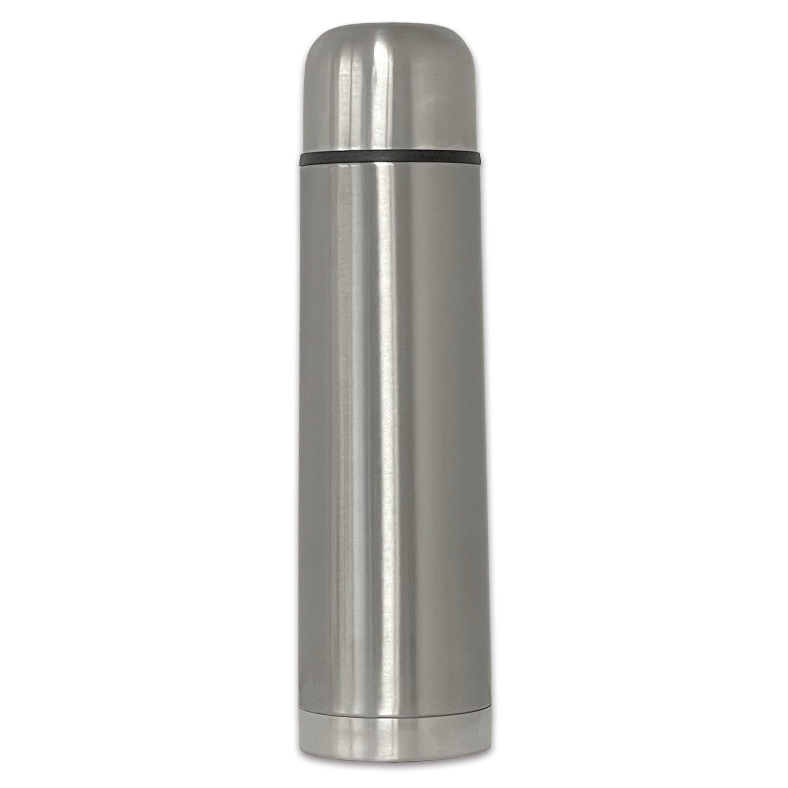 HAC24 Thermoflasche Edelstahl Isolierflasche mit Becher, 0,75 Liter mit Druckknopfsystem