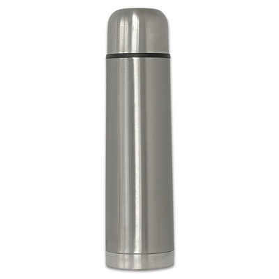 HAC24 Thermoflasche Edelstahl Isolierflasche mit Becher, 0,75 Liter mit Druckknopfsystem