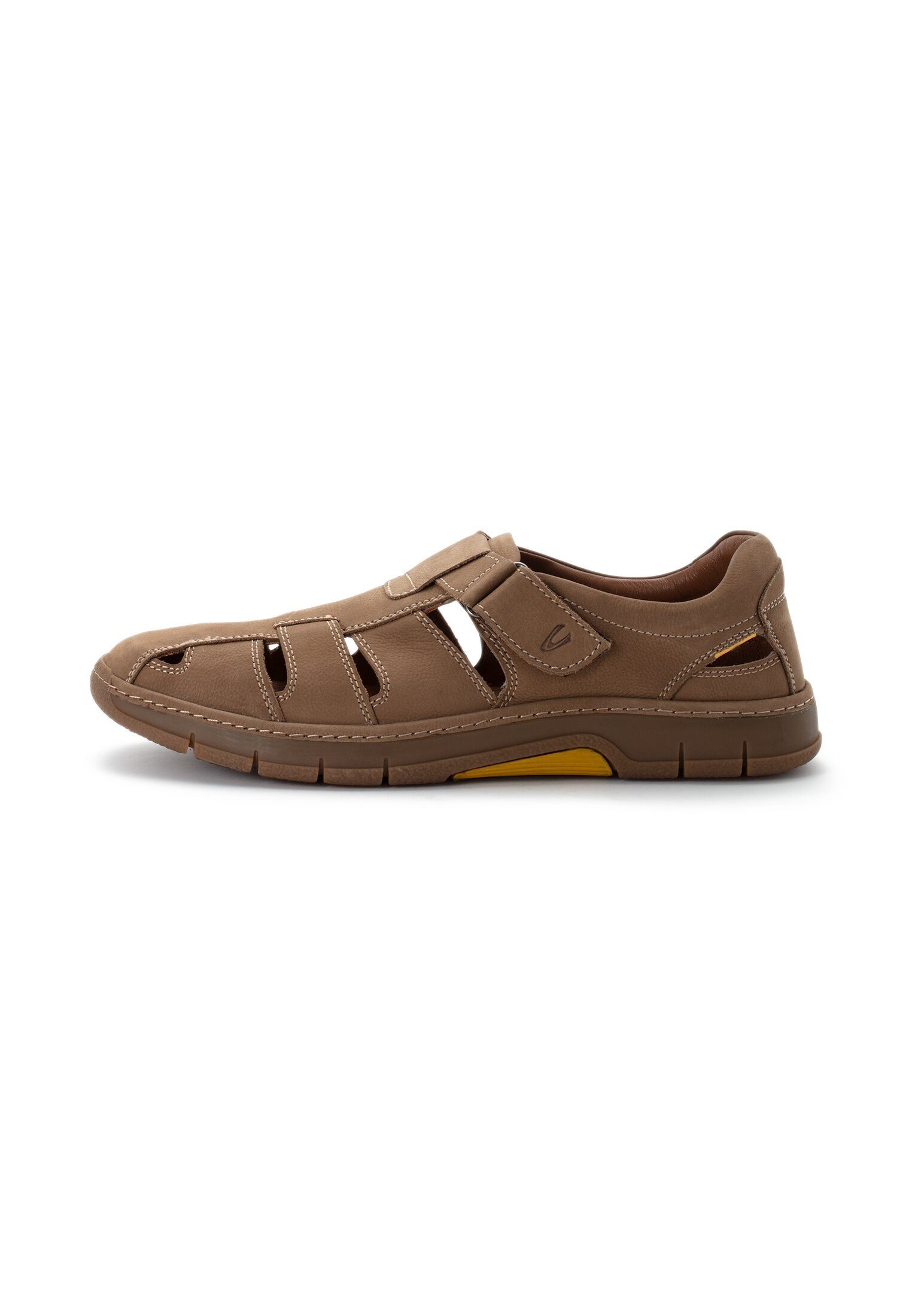 aus Nubukleder Sandale