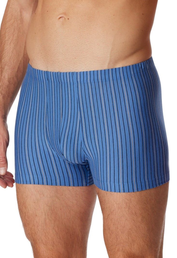 Schiesser Boxershorts Unterwäsche 95/5 Organic Cotton mehrfarbig dunkelblau günstig online kaufen