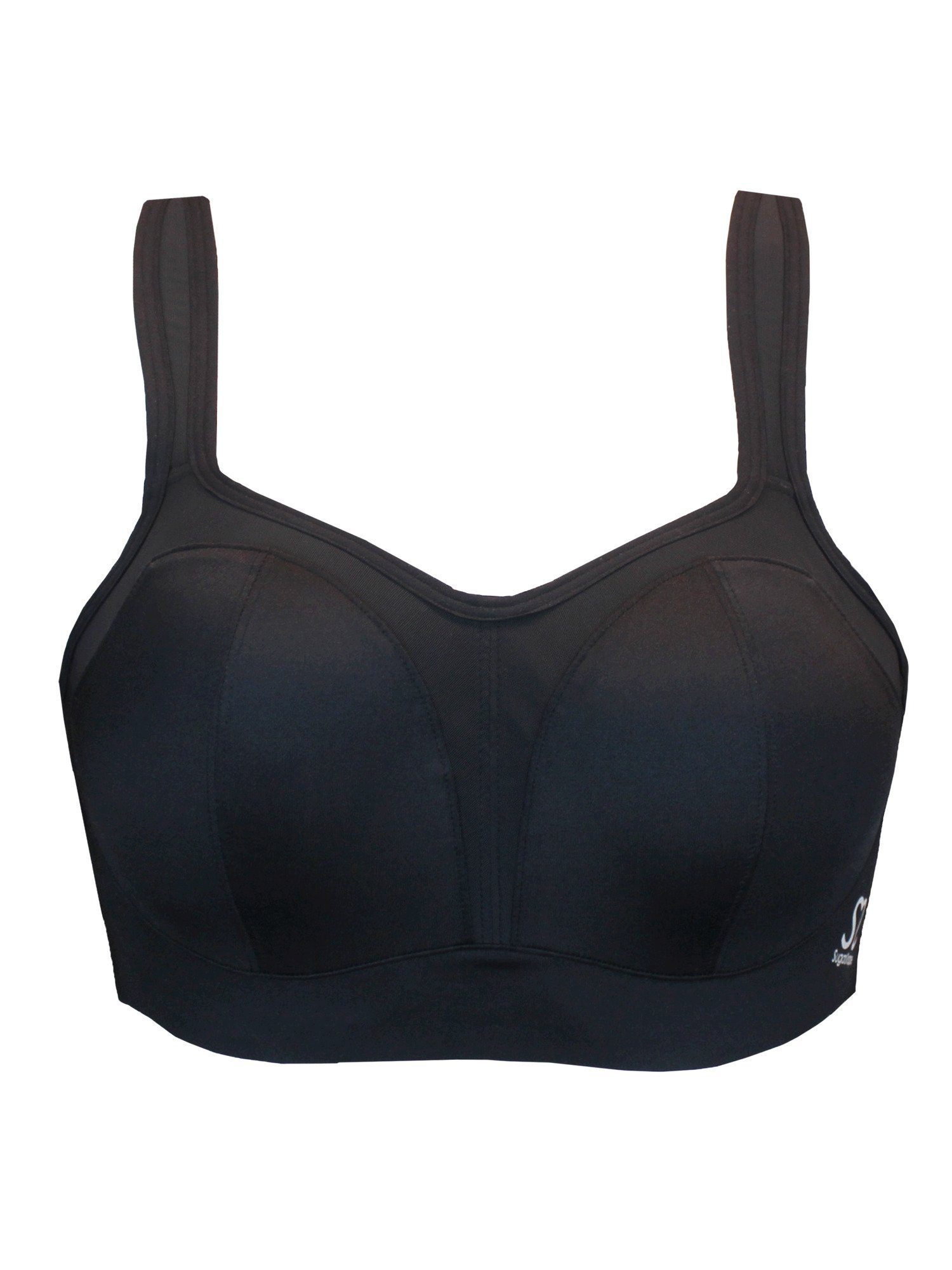 Sport-BH SugarShape schwarz Motivation