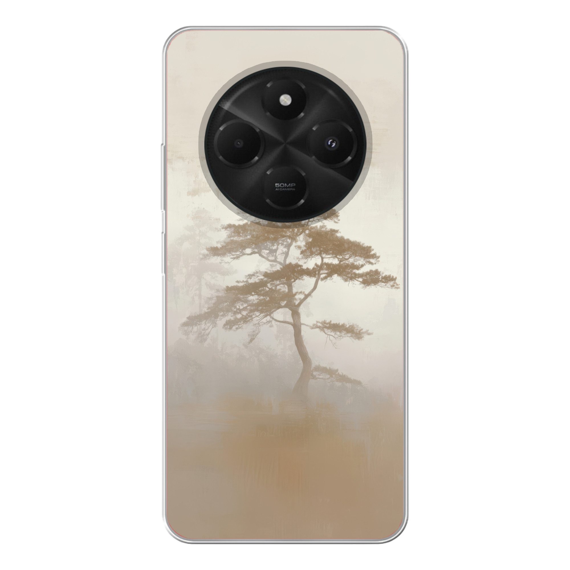 Handyhülle für Xiaomi Poco C75 Baum - Orientalischer Stil - Landschaft