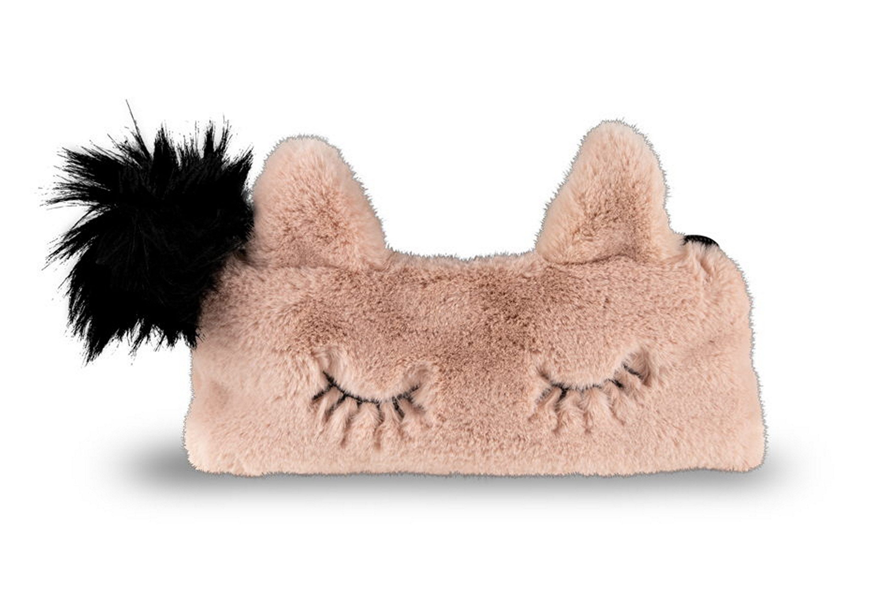 Stylex Schreibwaren Federtasche Faulenzer "plüsch" / ca. 20 x 8 cm / "Cat Collection"