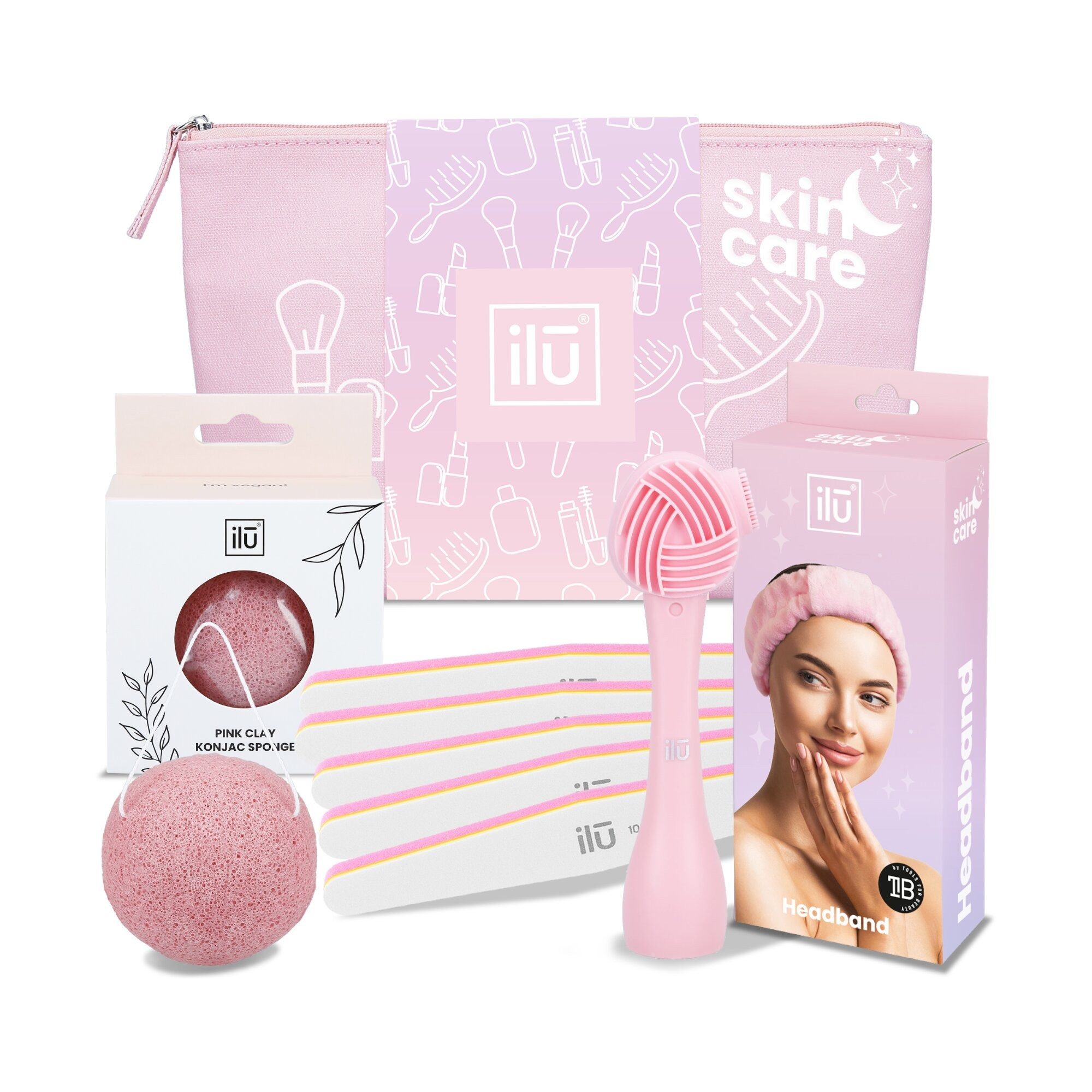 ILU Kosmetik-Set Ilu Pink Harmony 5-teiliges Set