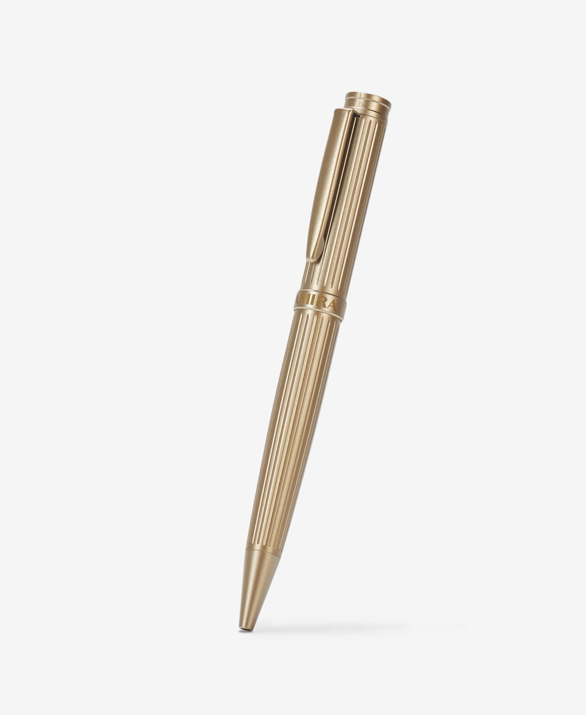 GLAMIRA Kugelschreiber Metallkugelschreiber - Mattgold, (1-tlg), Mattes Finish, aus reinem Kupfer