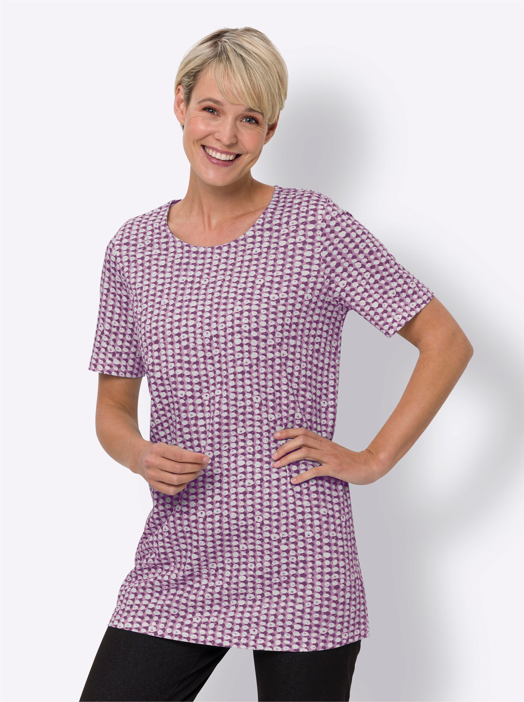 Sieh an! T-Shirt Longshirt . günstig online kaufen