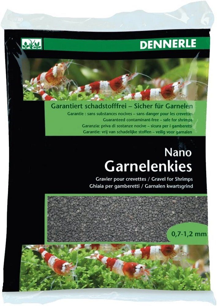 Aquarienkies Dennerle Nano Garnelenkies Aquarium Sulawesi schwa