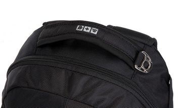 COFI 1453 Reiserucksack Reisetasche Rucksack mit 3 Fächern mit Notebook Seperator