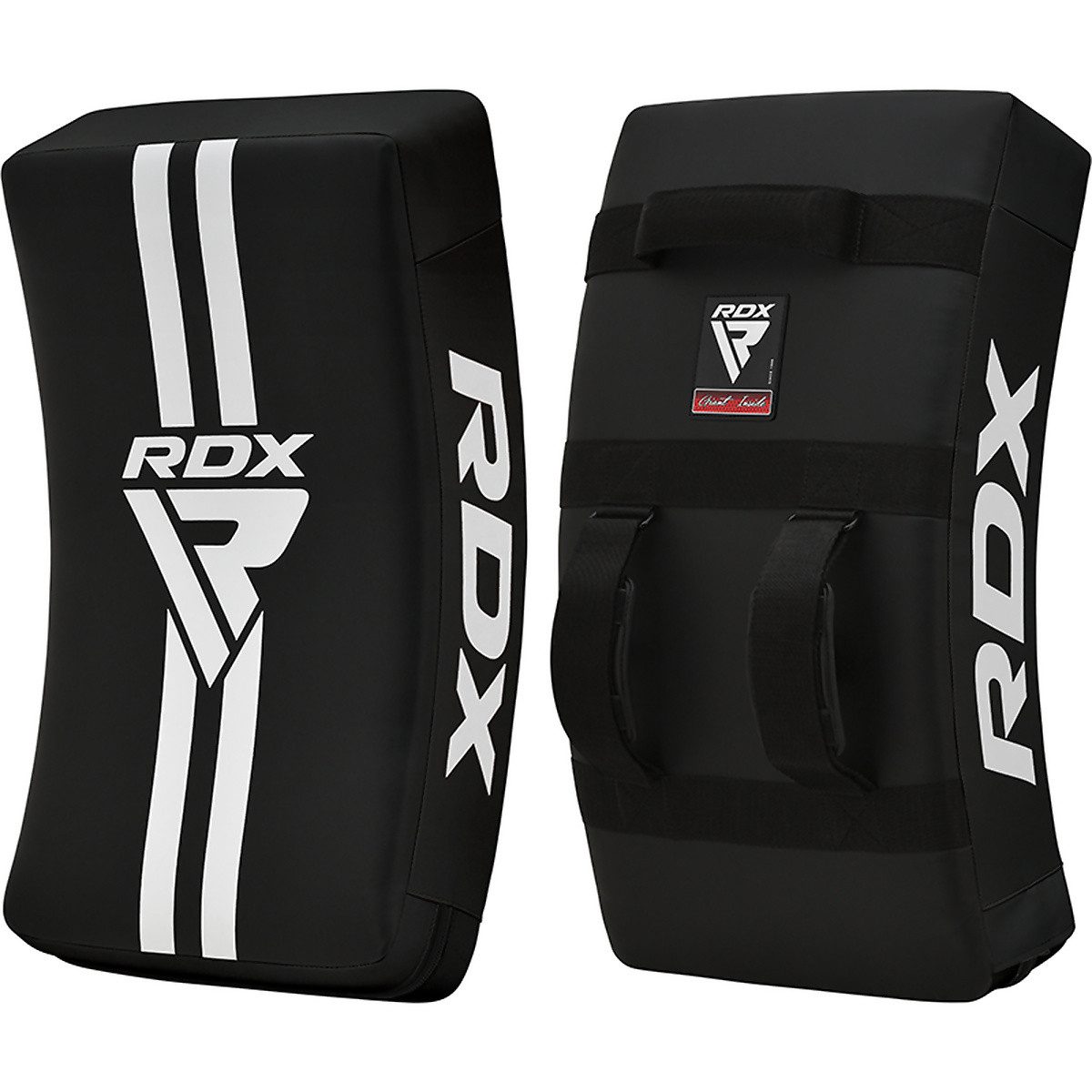RDX Pratze T1 Gel Gepolstertes Gekrümmtes Kickschild mit Griffen Nylon