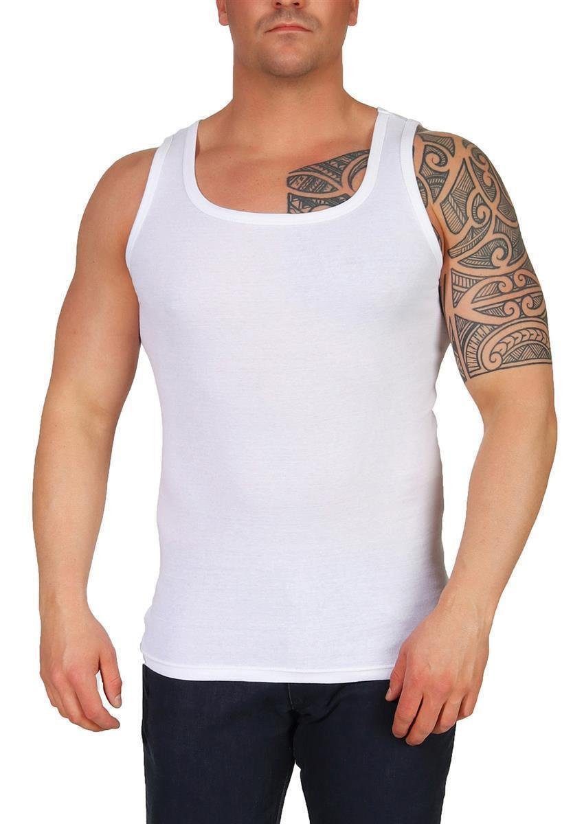 Unterhemd Herren Unterhemd 2 Stück - 100% Baumwolle, Nahtlos, Komfortabel, in