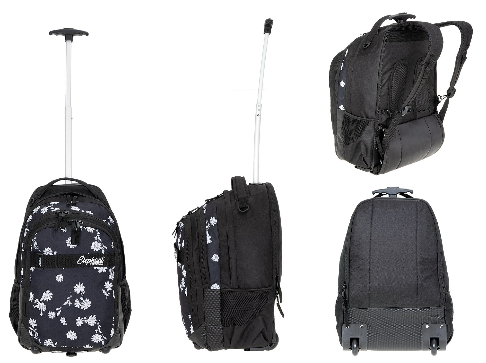 ELEPHANT Schulrucksack Trolley Hero Signature Schultrolley, Rucksacktrolley Daypack Trolly