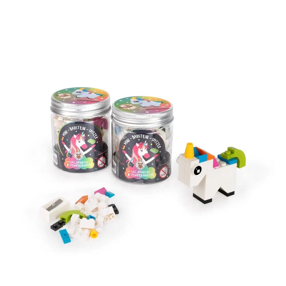Trendhaus Buntstift DREAMLAND Spitzer Mini-Baustein-Set