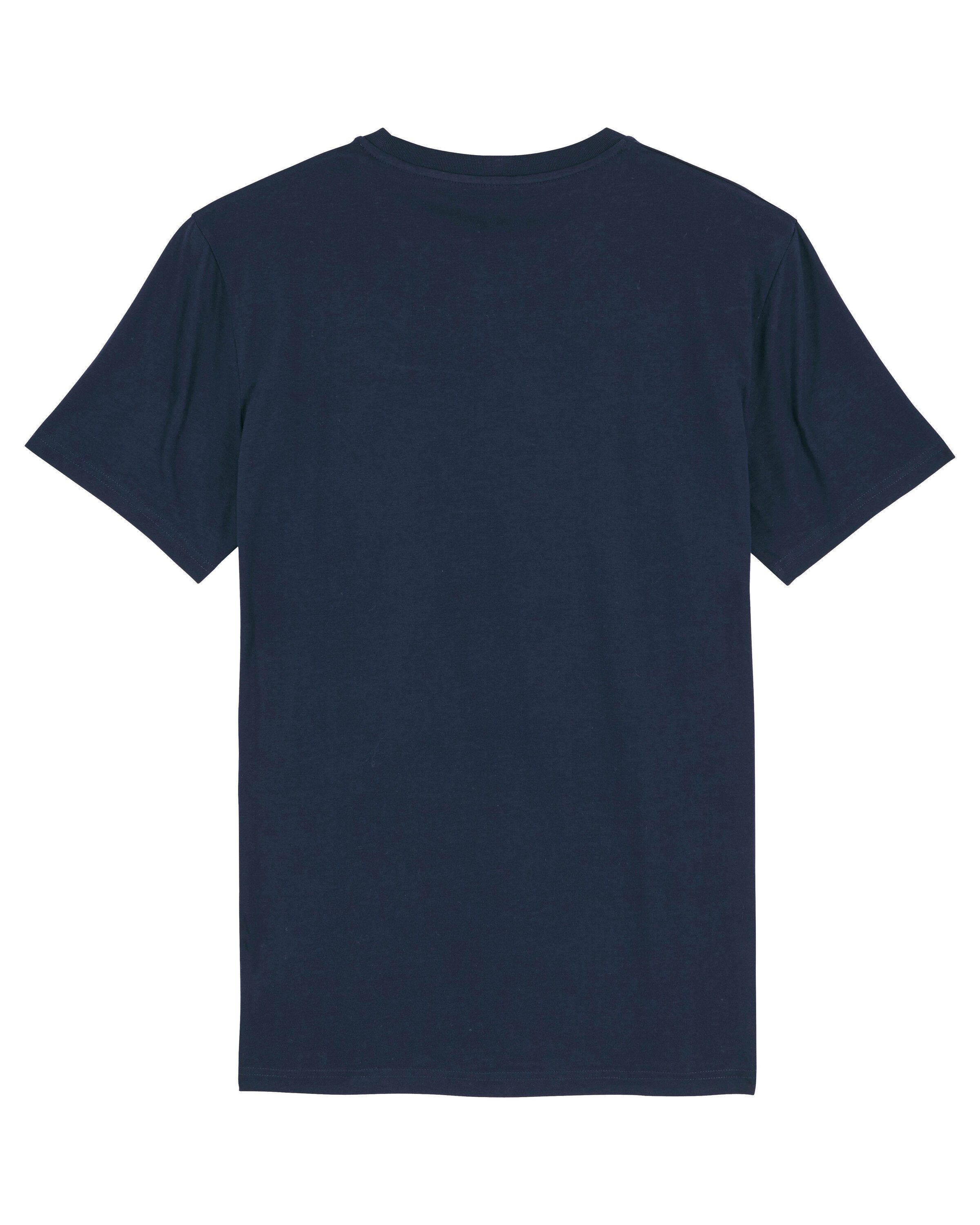 wat? Print-Shirt (1-tlg) dunkelblau Apparel Space love