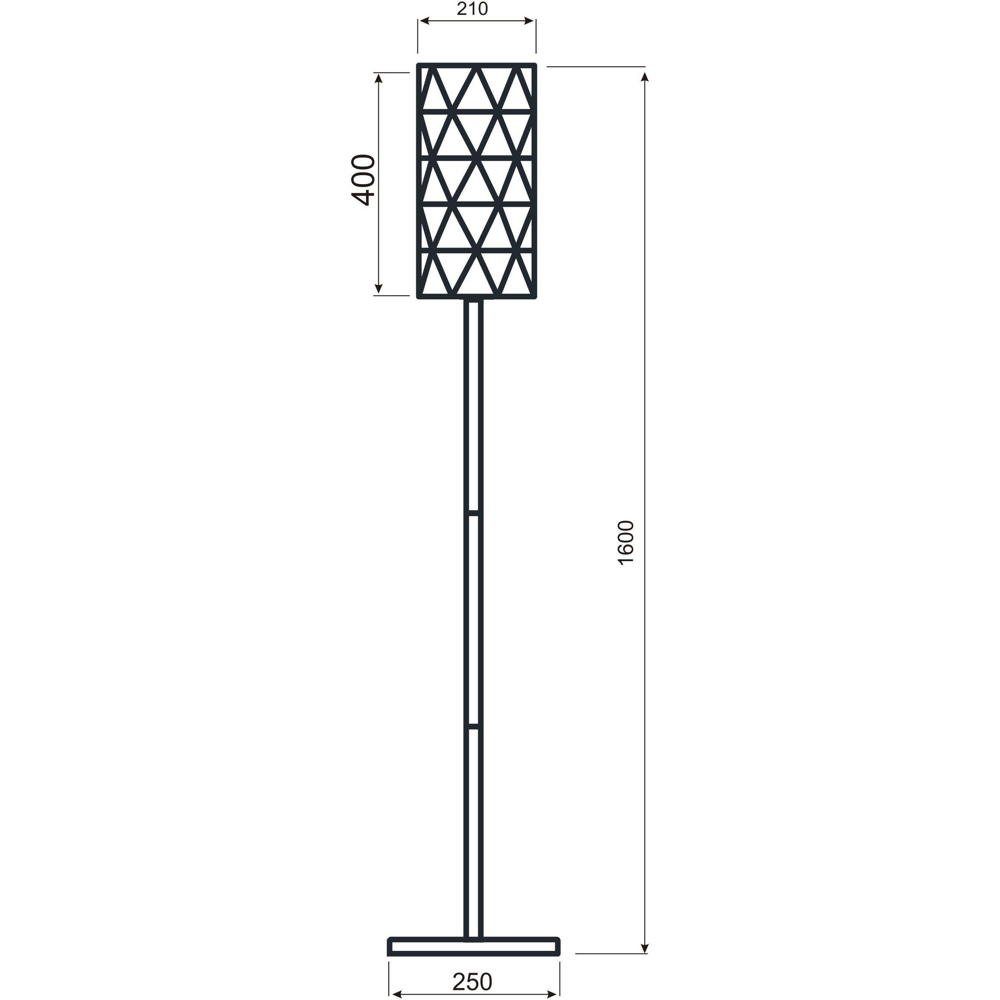 click-licht Stehlampe Stehleuchte Asterope E27, keine Linear Schwarz Nein, Angabe, in Stehlampe, enthalten: Leuchtmittel Standlampe warmweiss