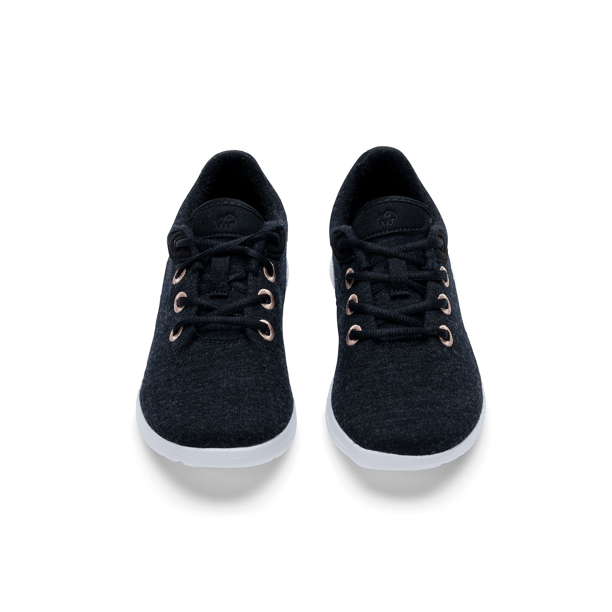 Funktion Merinowolle Atmungsaktiver & Eleganter Sneaker schwarz - merinos Schuh Slip-On mit weißer schwarz-weiß aus merinoshoes.de Damenschuh