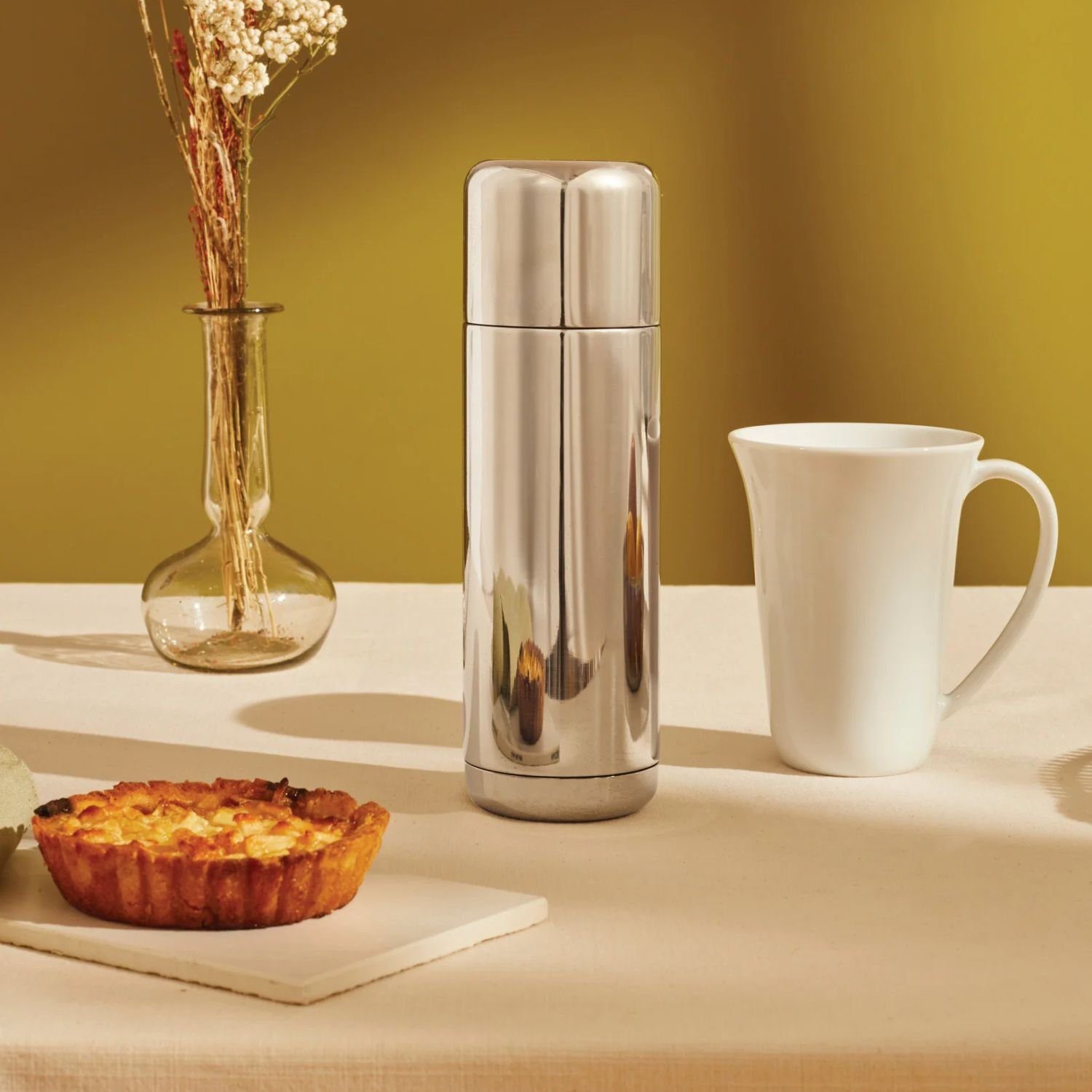 Alessi Thermobecher Nomu, Edelstahl, thermoplastisches Harz