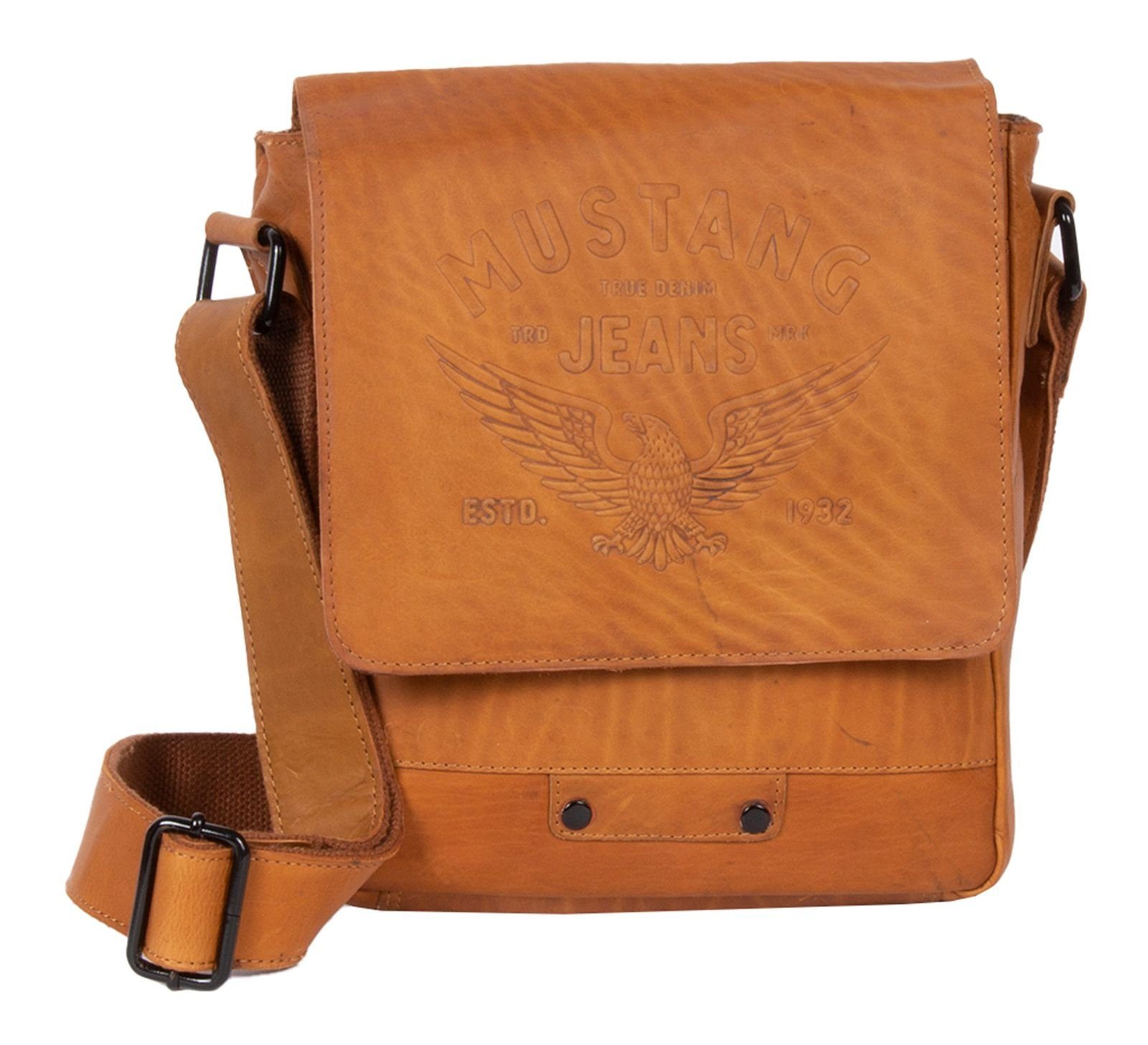 MUSTANG Umhängetasche Assis Shoulderbag, aus echtem Leder