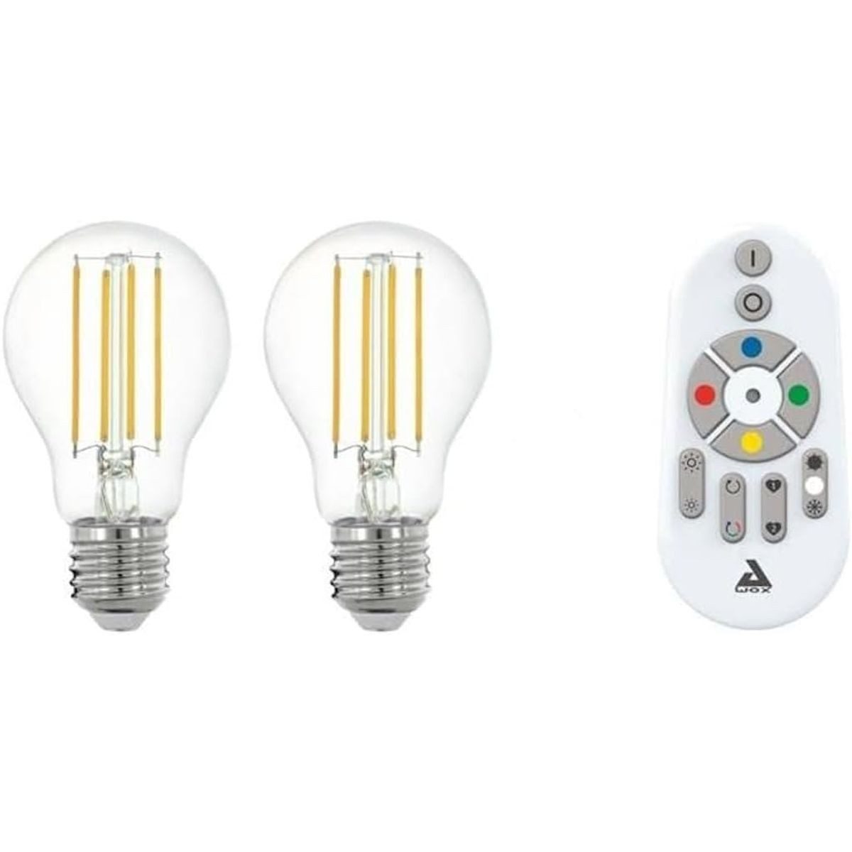 EGLO LED-Leuchtmittel Eglo 31246 LED Leuchtmittel Crosslink E27 2X6W L:10.5cm Ø:6cm dimmbar, 1 St., Eglo 31246 LED Leuchtmittel Crosslink E27 2X6W L:10.5cm Ø:6cm dimmbar