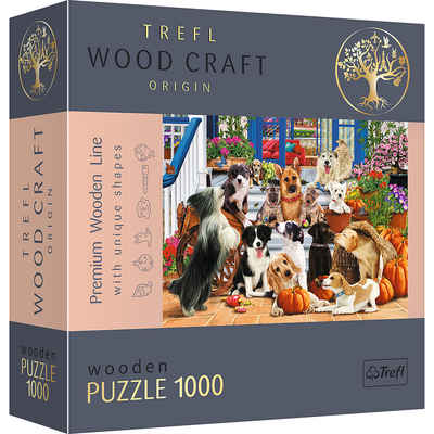 Trefl Puzzle Trefl 20149 Hundefreundschaft Holz Puzzle, Puzzleteile