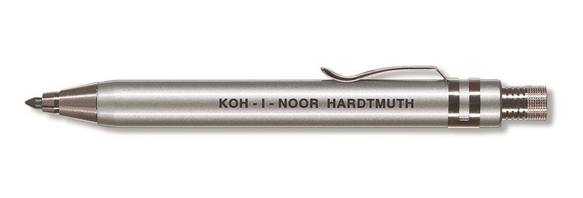 KOH-I-NOOR Druckbleistift KOH Druckbleistift Metall 3,2 mm x90 mm silber