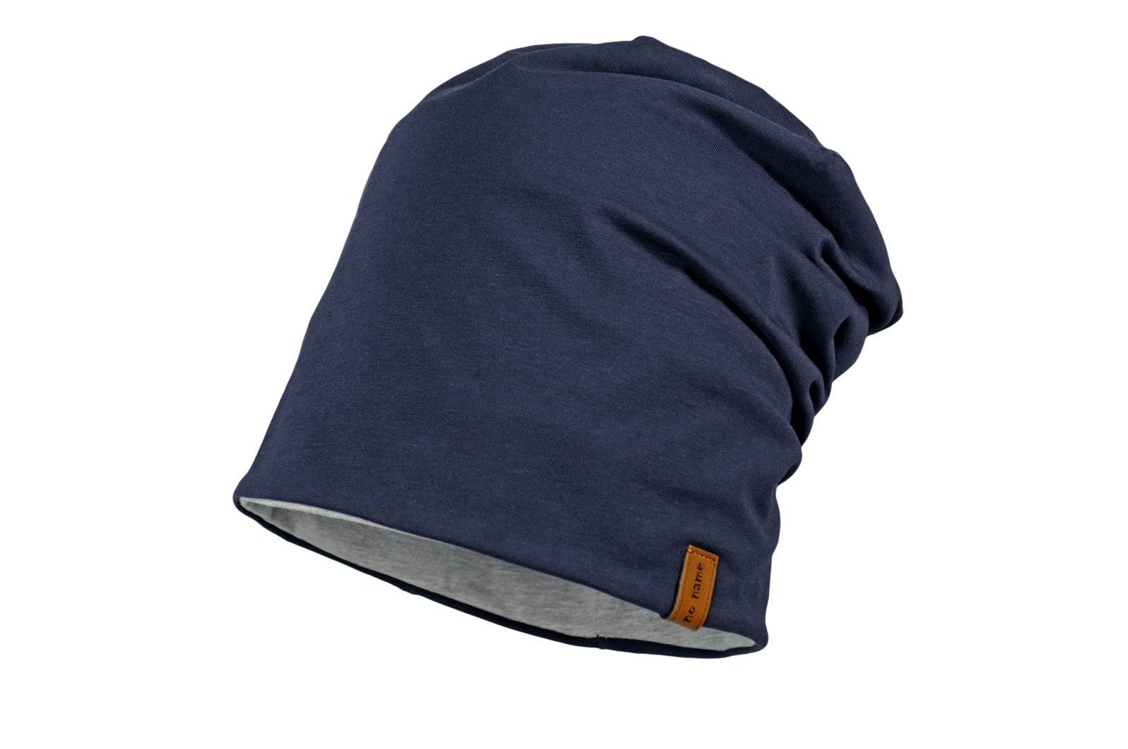 Beauty Thinxx Beanie Jersey Beanie „Uni“ (Beutel, 1-St., 1) Elastisch, Onsize, Ideal für den Sport und Aufenthalte im Freien Navy