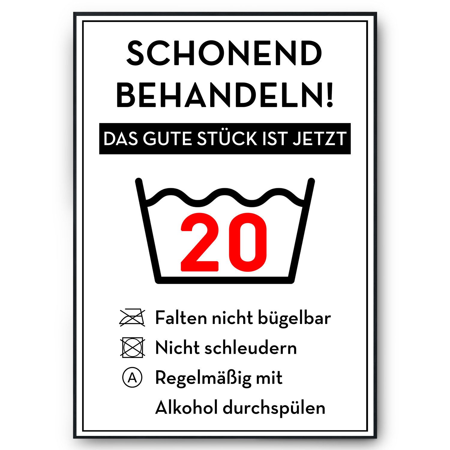 Tigerlino Poster Geburtstag Geschenk Urkunde Lustig günstig online kaufen