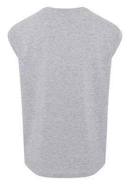 Oklahoma Jeans Shirttop mit Statement-Print aus Jersey (1, 1-tlg)