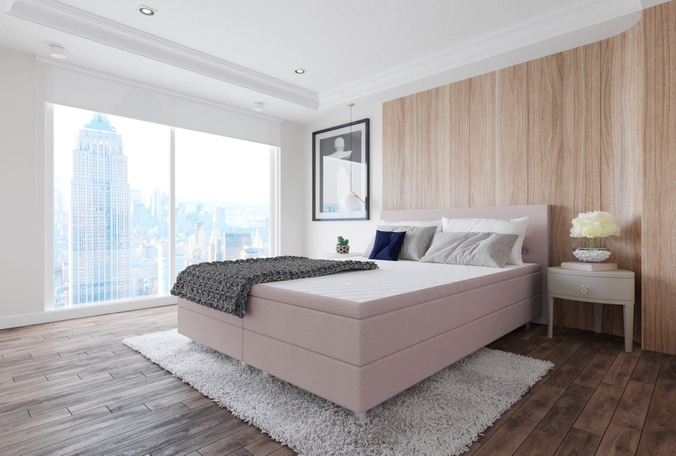 Best for Home Boxbett Neo Sawana Bonellfederkernmatratze mit 5 cm Topper (9 günstig online kaufen