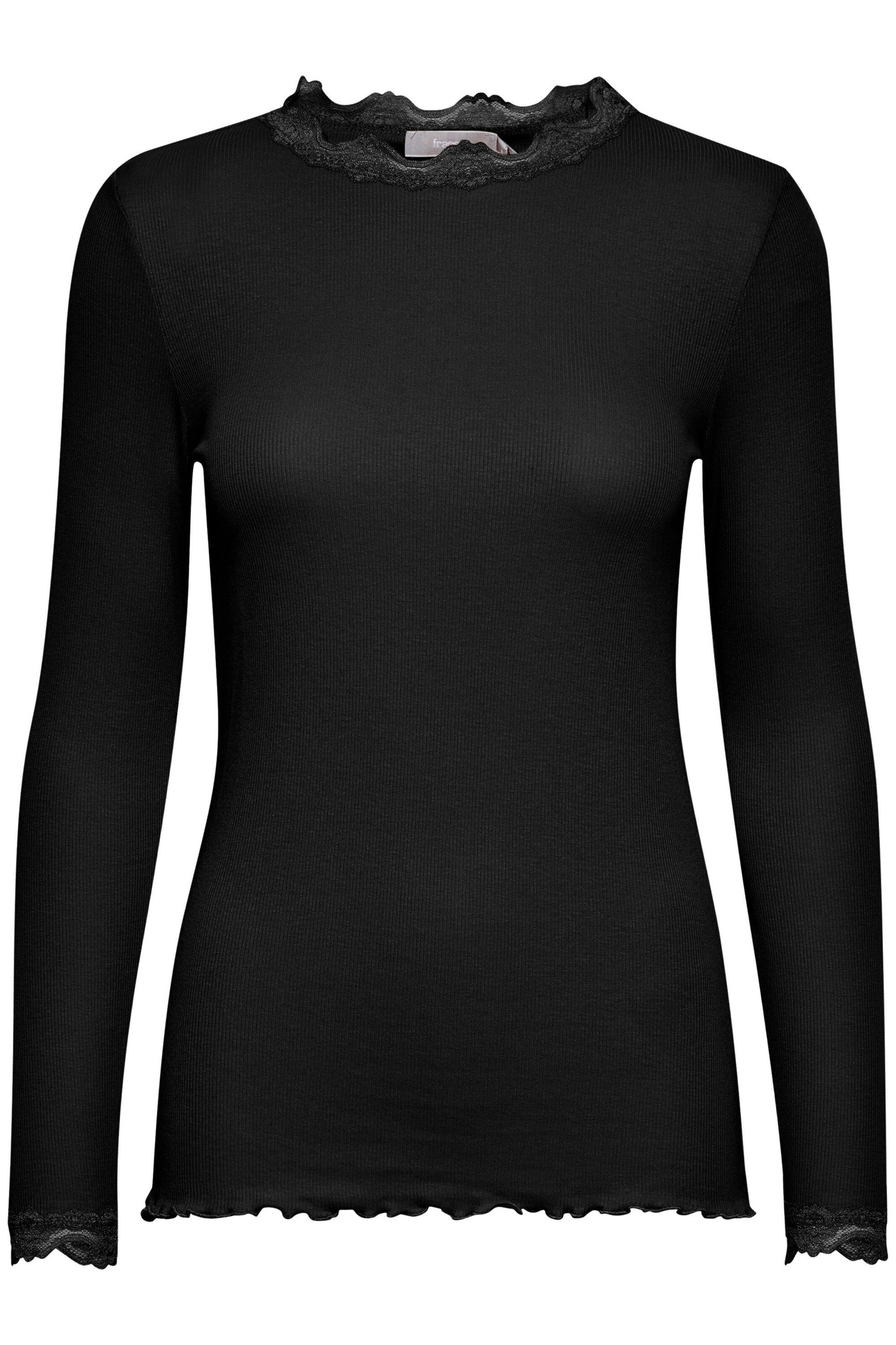 fransa Langarmshirt Hizamond (1-tlg) Spitze