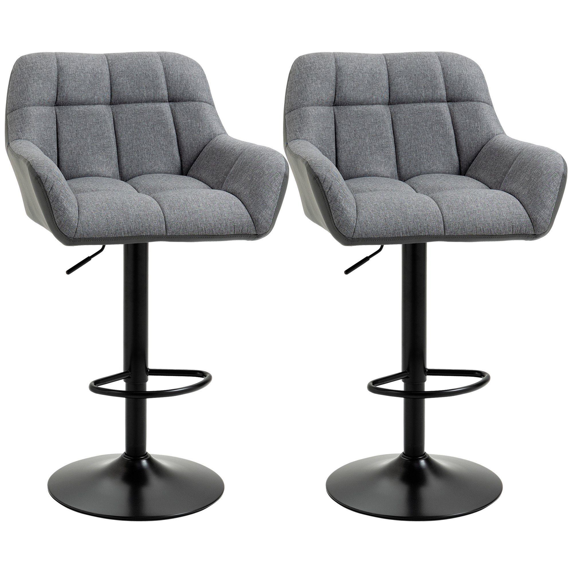HOMCOM Barhocker Bistrohocker mit Lehne und günstig online kaufen