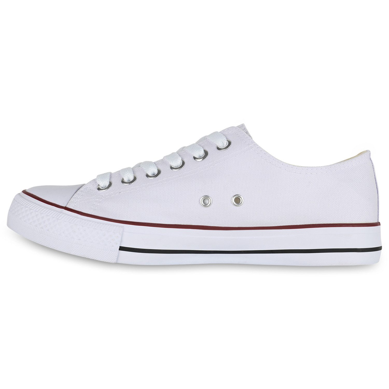 VAN HILL 826094 Sneaker Herren Sneaker Low Canvas Turnschuhe Schnürer Freiz günstig online kaufen