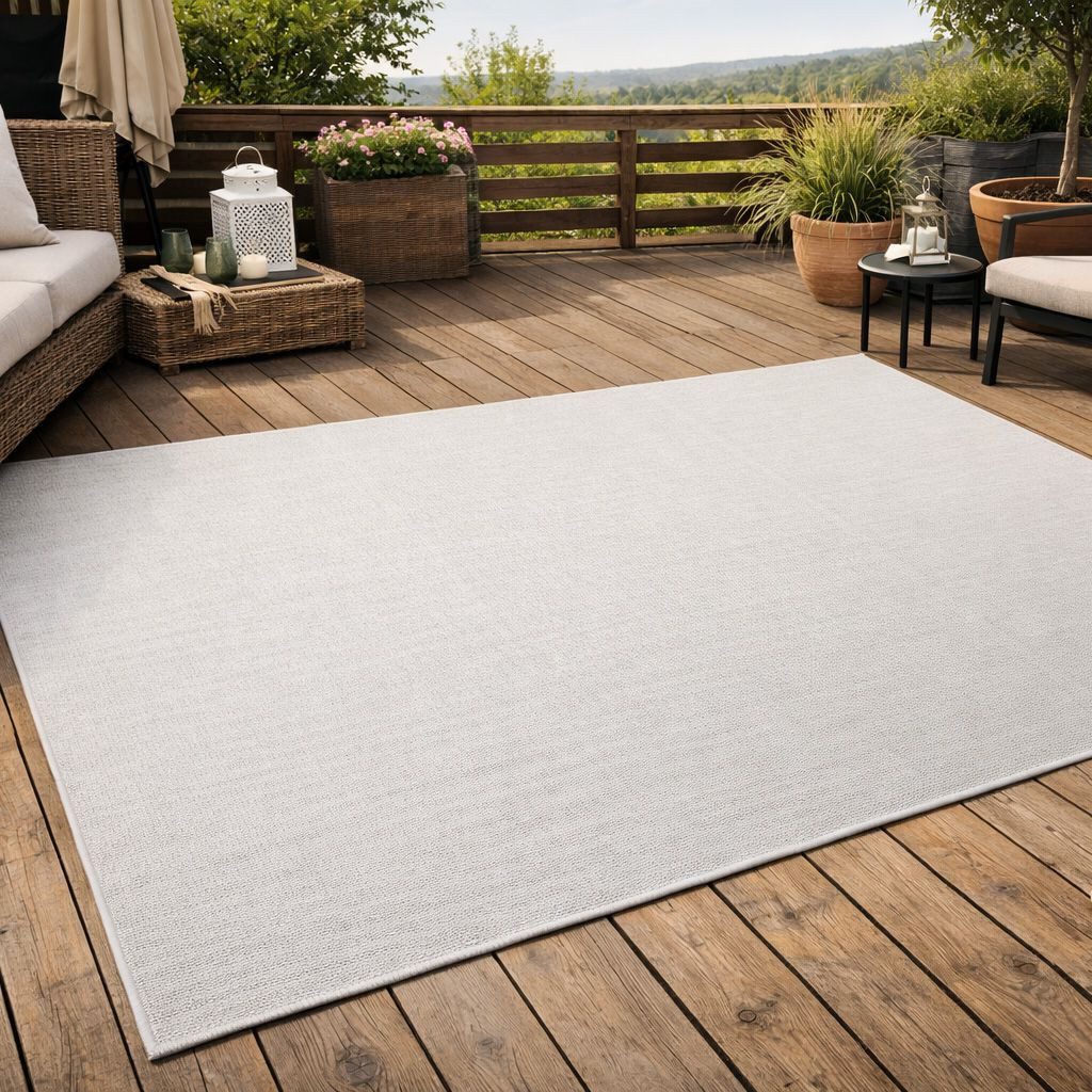 Steffensmeier Teppich Gotland, Rechteckig, In- und Outdoor, wasserfest