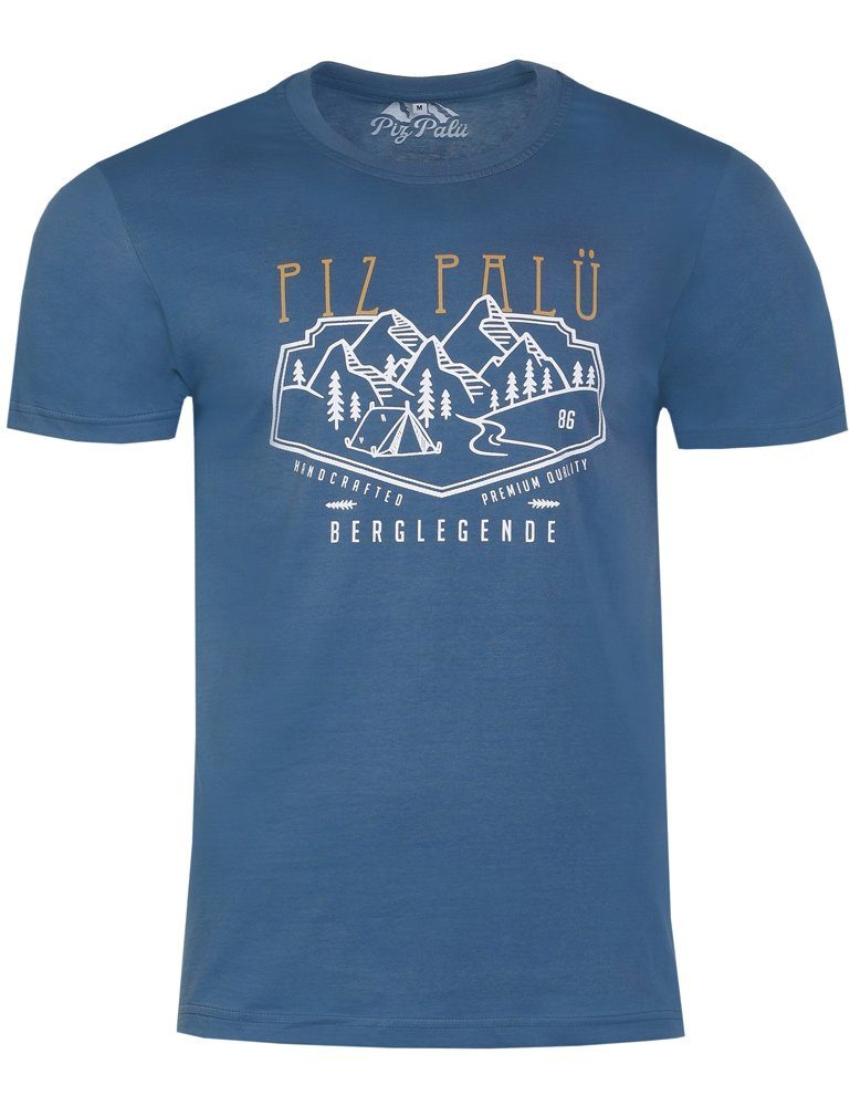 Piz Palü T-Shirt Piz Palü Herren Kurzarm Shirt 'Unterwässen' mit Pr