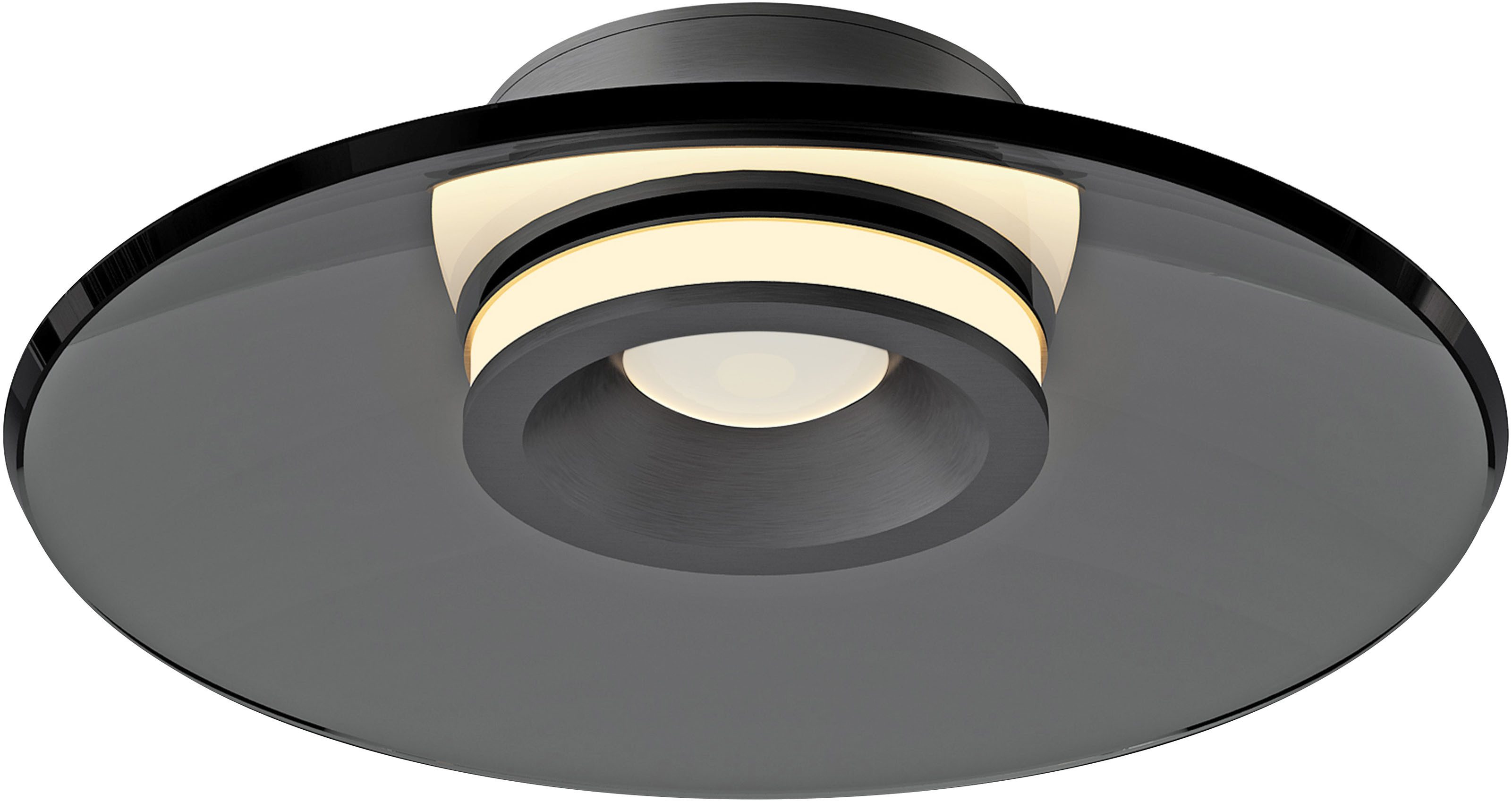 Neuhaus PURE LED Deckenleuchte PURE Moon, LED fest integriert, Warmweiß, Dimmfähig über separaten Dimmer