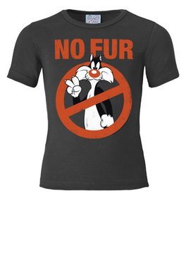 LOGOSHIRT T-Shirt Sylvester mit Comic-Motiv