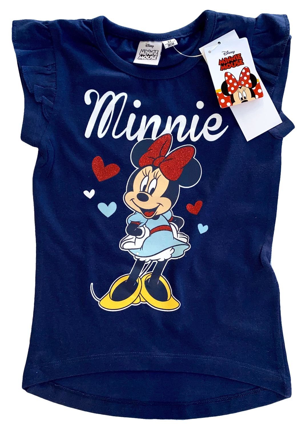 Püttmann Disney Minnie Mouse Mädchen KinderT-Shirt Gr 98-128 Shirt kurzarm neu