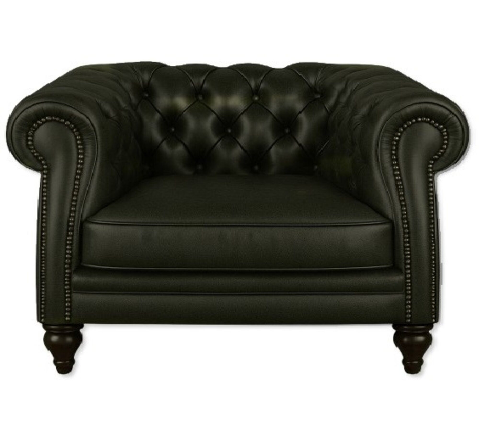 JVmoebel Chesterfield-Sessel Eleganter Chesterfield Ledersessel in hochwertiger Verarbeitung Sofort