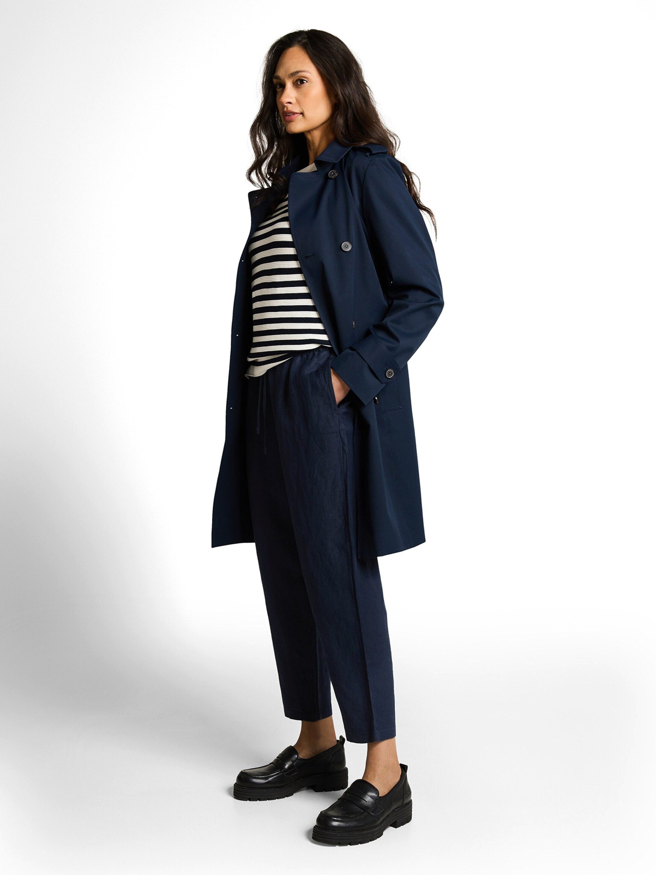 TOM TAILOR Stoffhose (1-tlg) Drapiert/gerafft