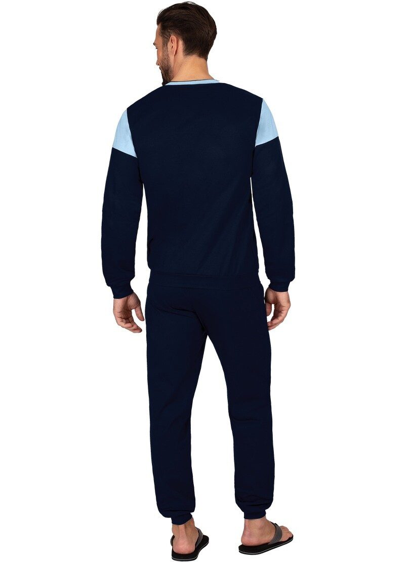 Trigema Schlafanzug TRIGEMA Schlafanzug in modischem Design (1 tlg)