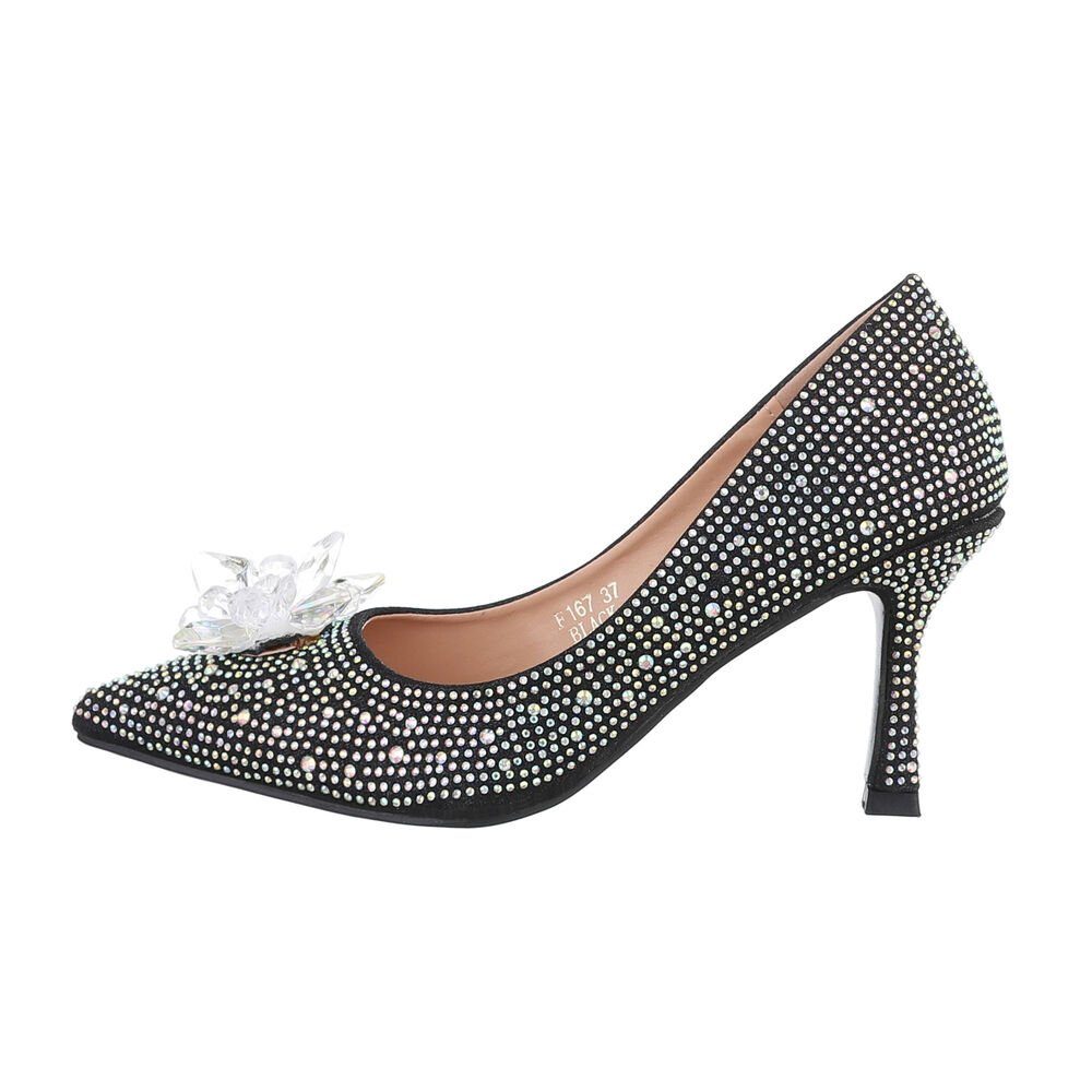 Ital-Design Damen Abendschuhe Party & Clubwear High-Heel-Pumps Pfennig-/Sti günstig online kaufen