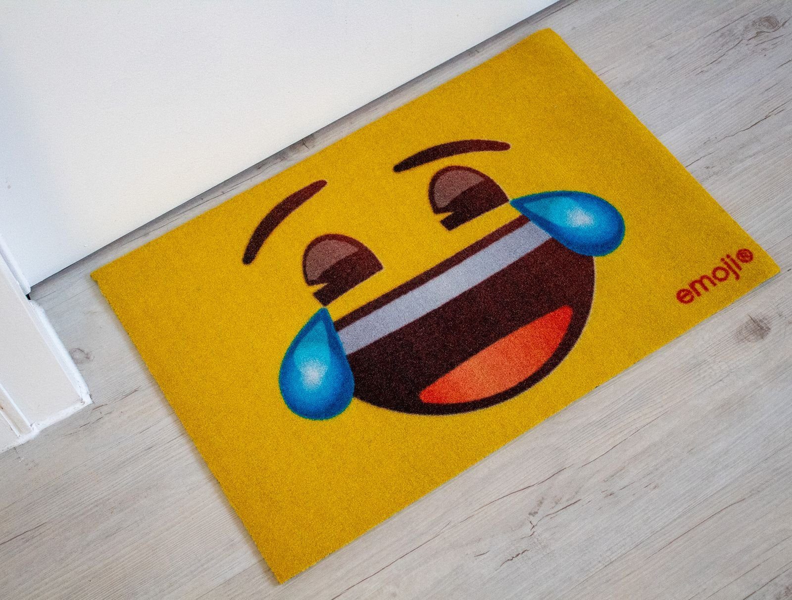 mm Rockbites, Höhe: 60x40 LOL Rechteckig, cm, Fußmatte Orange 3 emoji-