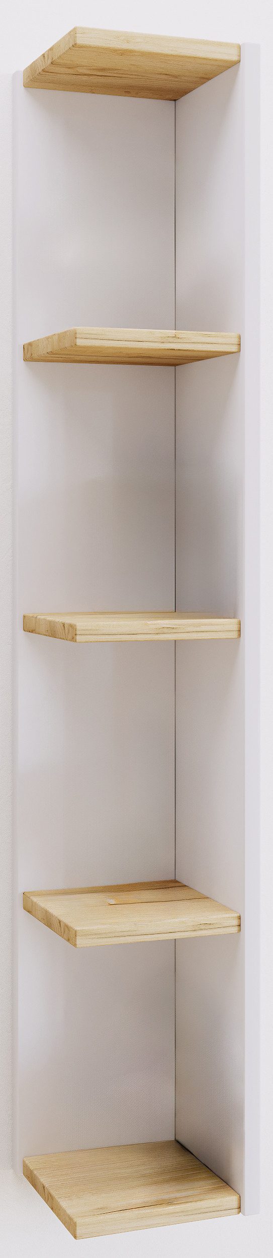 VCM Standregal Holz Stand Regal Aufbewahrung Deko Eckregal Honsa