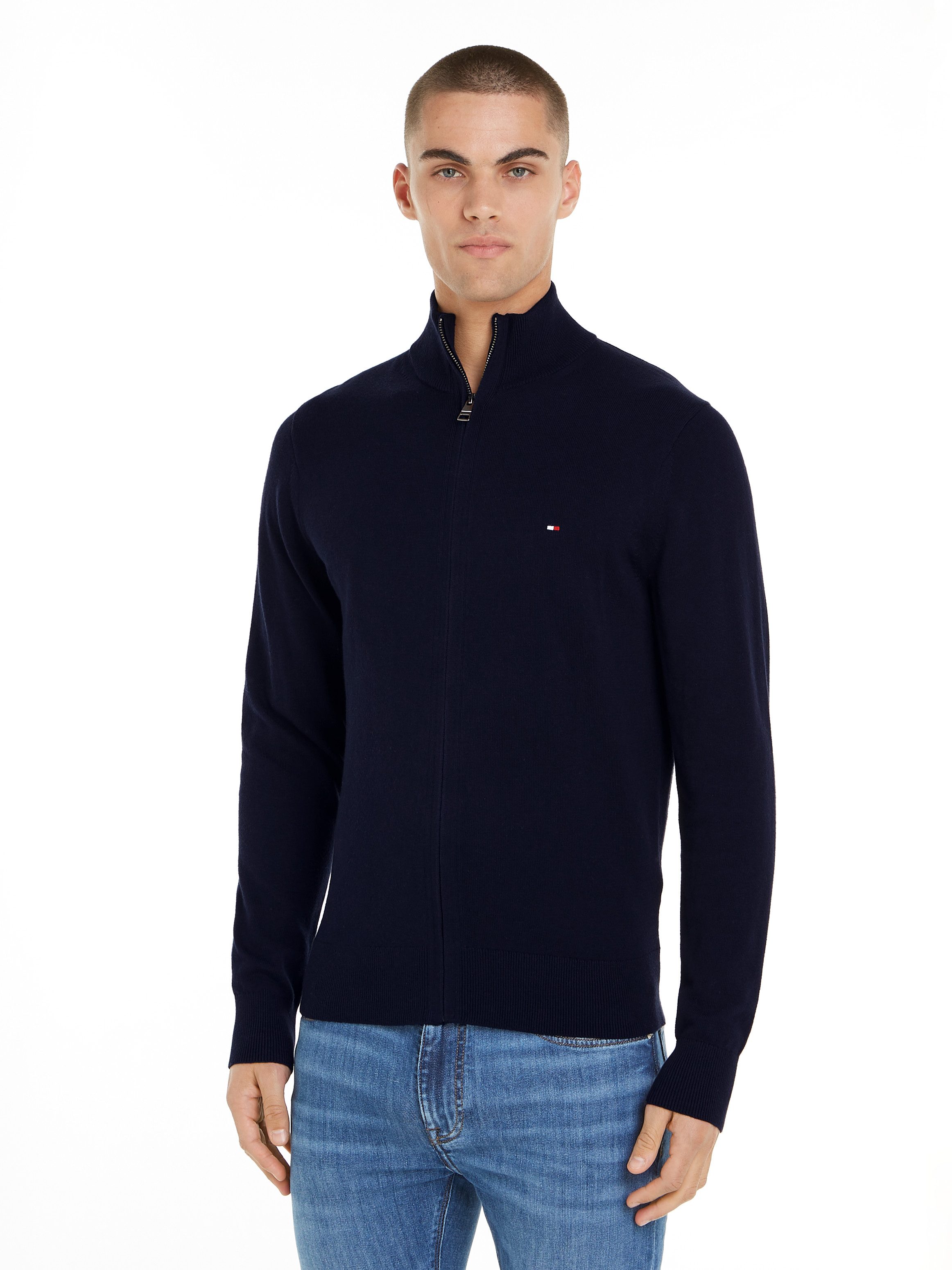 Tommy Hilfiger Cardigan PIMA ORG CTN günstig online kaufen
