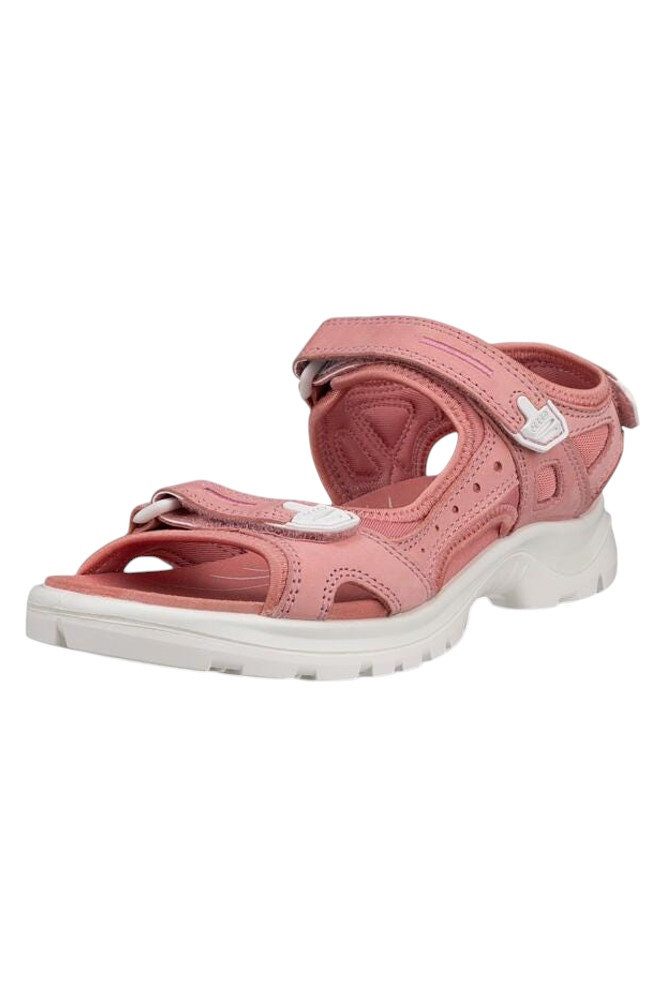 Ecco Yucatan Leder rosa Damen Sandale