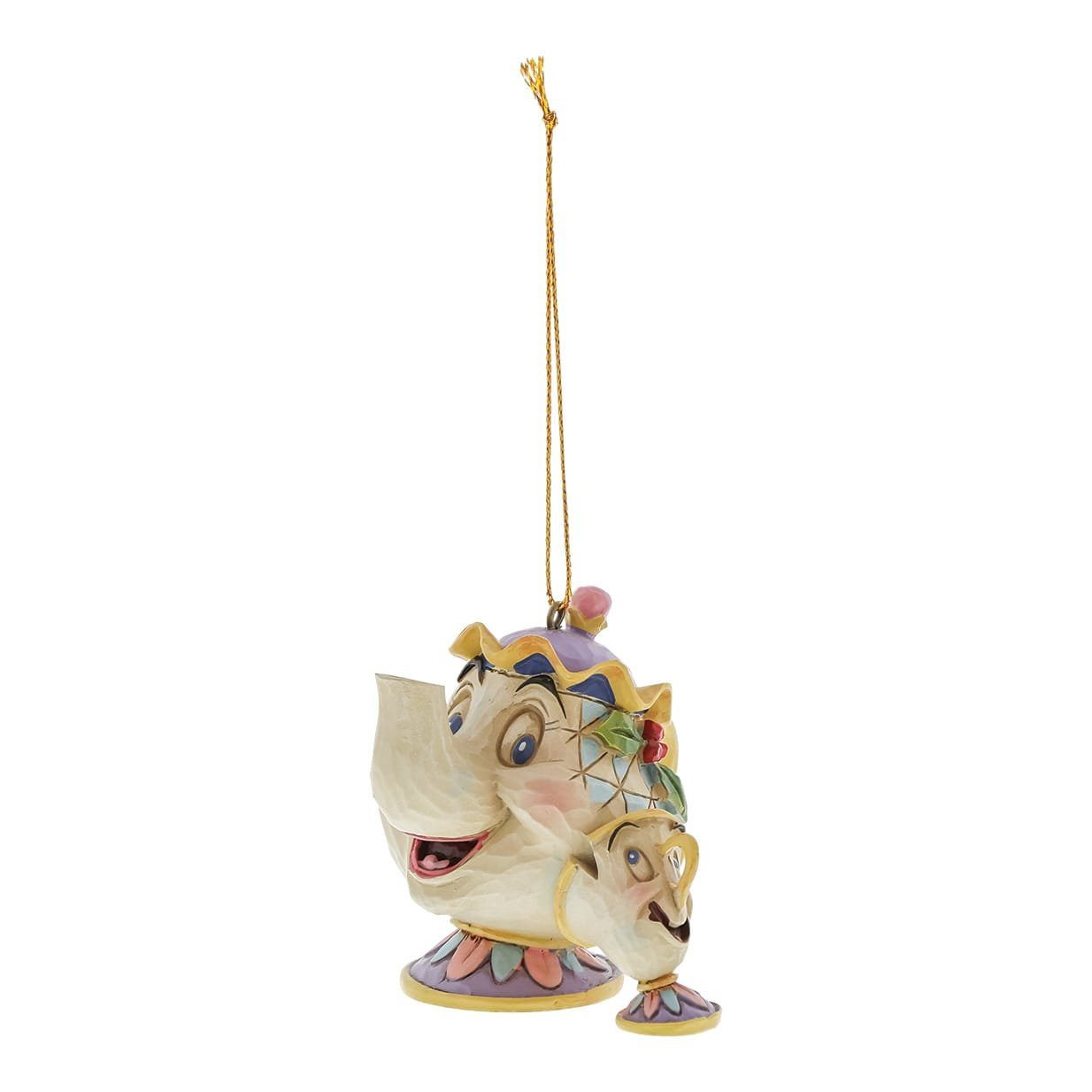 Disney Christbaumschmuck Madame Pottine & Tassilo Ornament Baumschmuck Weihnachtskugel